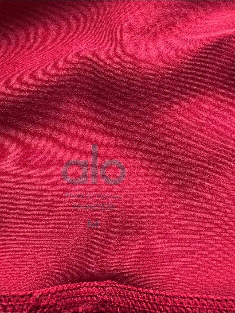ALO Yoga Wine Red High-Rise Leggings - Picture 9 of 9